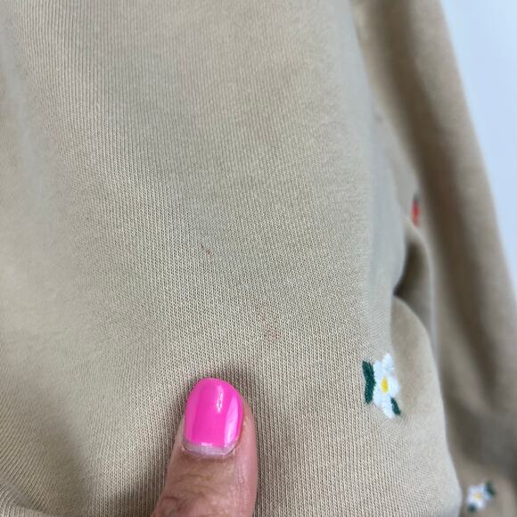 Gap Kids Graphic Sweatshirt Ditsy Multi Floral M 8 - Picture 9 of 9